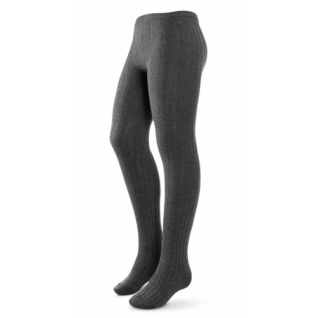 Ribbed Cotton Tights 