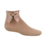 1005 ZUBII DOUBLE BOW ANKLE SOCKS