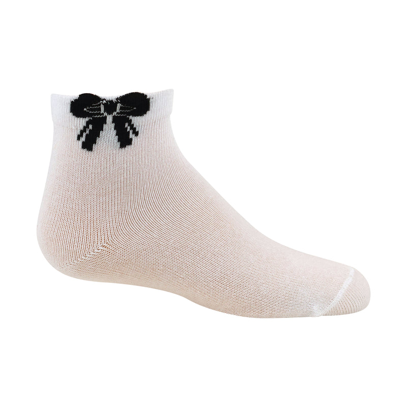 1022 ZUBII FLAT BOW ANKLE SOCK