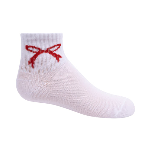 1246 ZUBII BOW SPORT ANKLE SOCK