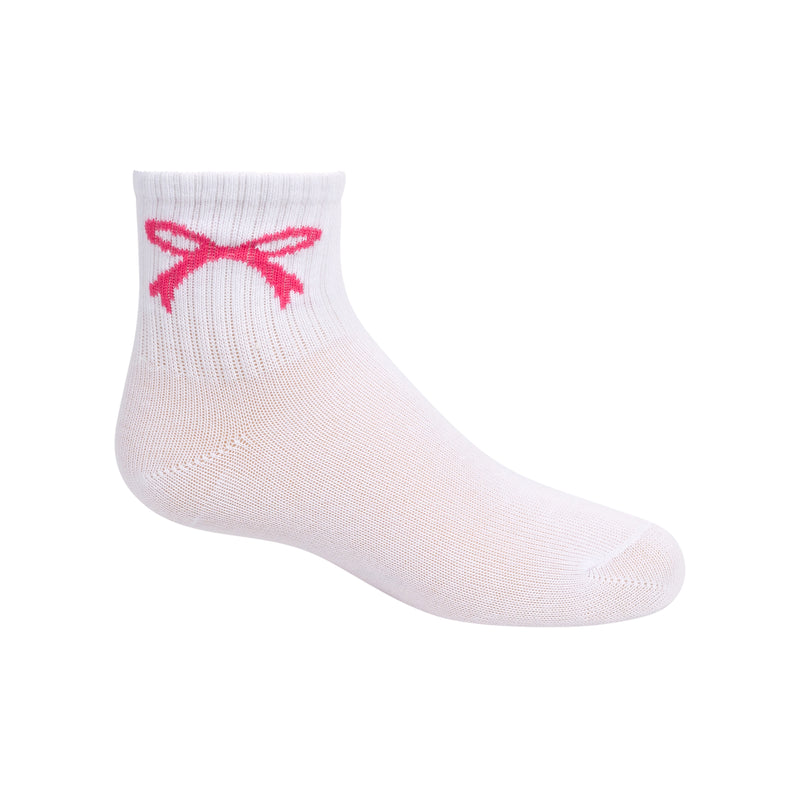 1246 ZUBII BOW SPORT ANKLE SOCK