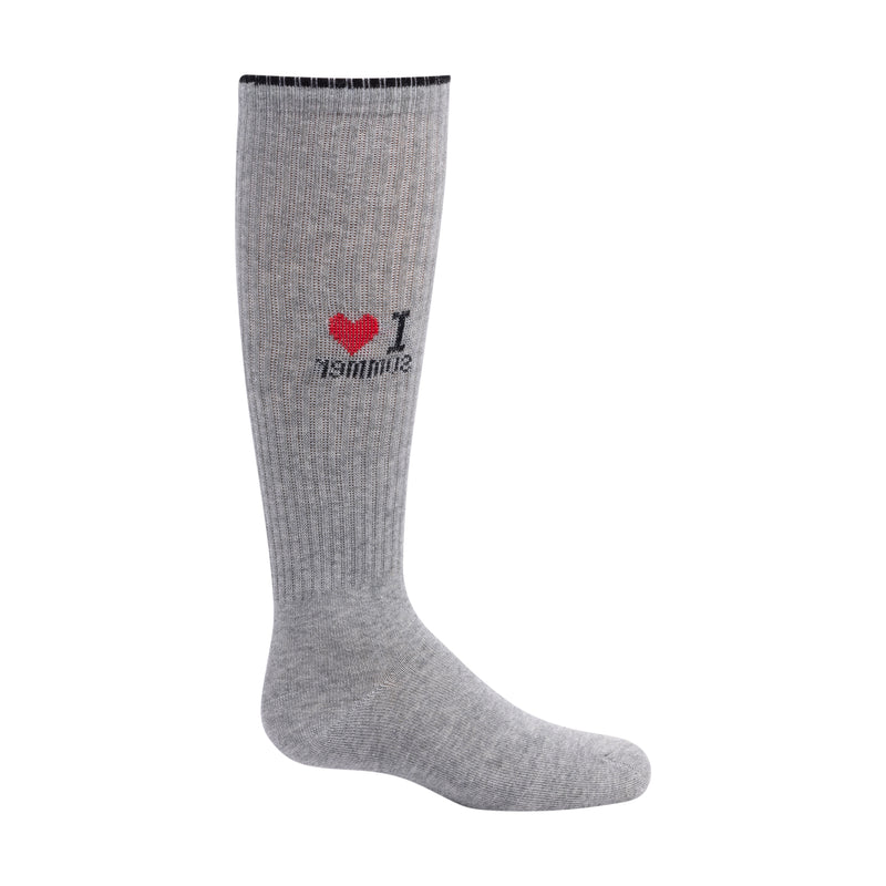 1248 ZUBII I LOVE SUMMER KNEE SOCK