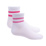 1259 ZUBII STRIPE 2PK ANKLE SOCKS