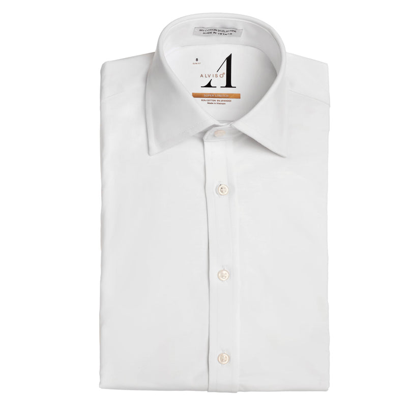 1NS54 ALVISO BOYS SLIM SUPER STRETCH SHIRT