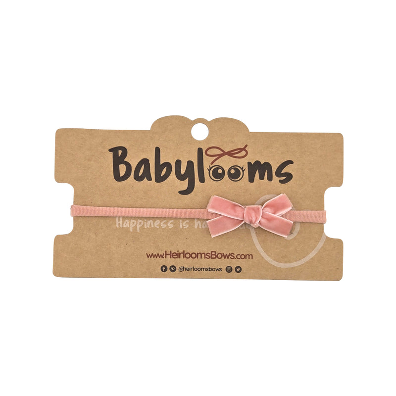 B1500XS HEIRLOOMS VELVET MINI BABY BAND