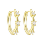 3EP4890 DLUX GP SRS HOOP W HINGE EARRINGS