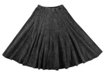 42371 KIKI RIKI JEAN MIDI PANEL SKIRT