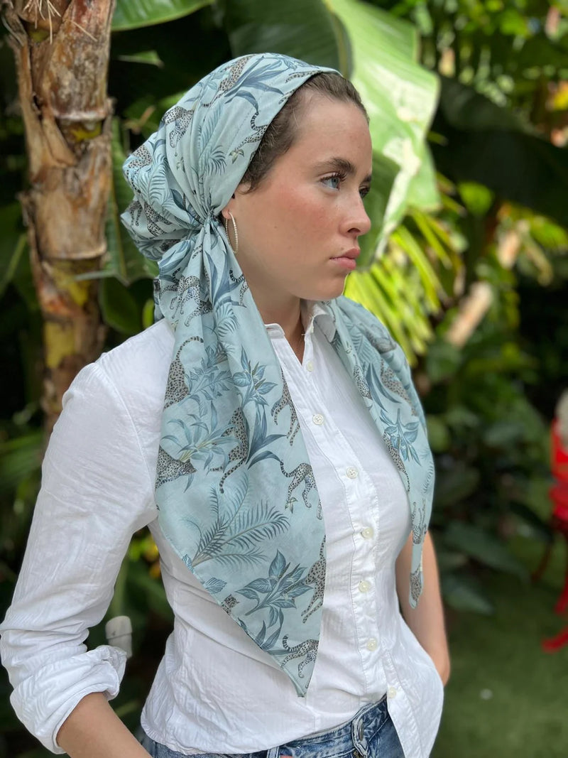 SCARF BAR SB CLASSIC PRETIED HEAD SCARF W VELVET GRIP