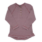 8402 SICCININO HENLEY STRIPE T-SHIRT