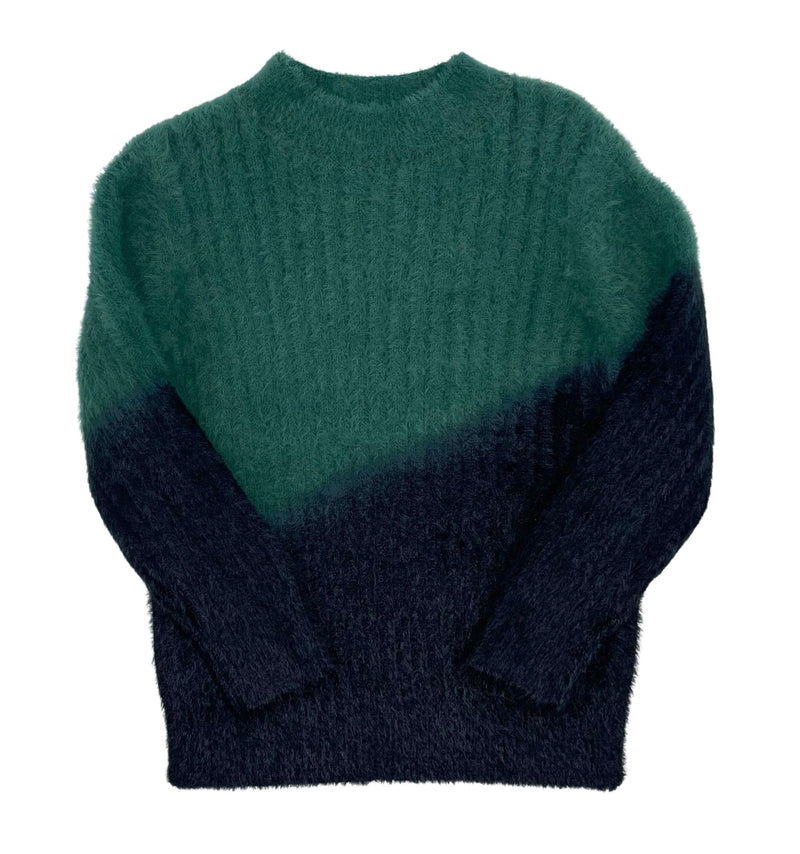 9122 CANOE MOHAIR DIP DYE CREW