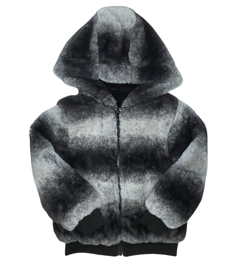 9914 ZALOO OMBRE FUR JACKETS