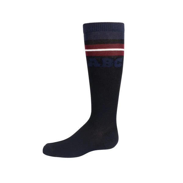 SAB JRP ABC STRIPE KNEE SOCK