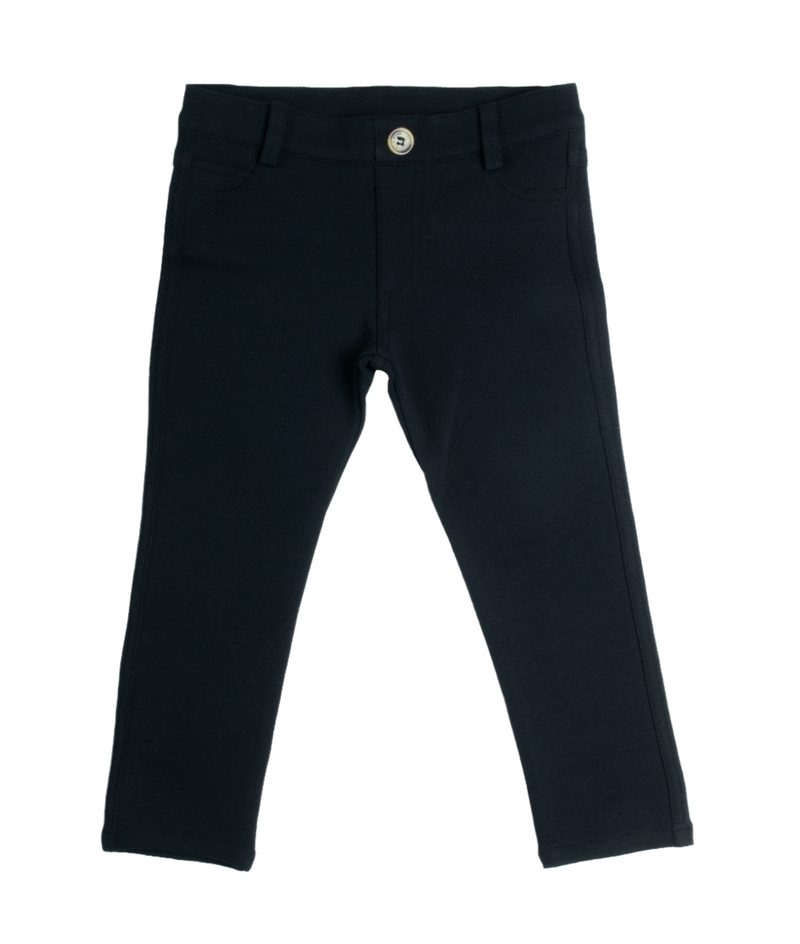 AL2879 CREW PONTE SLIM PANTS