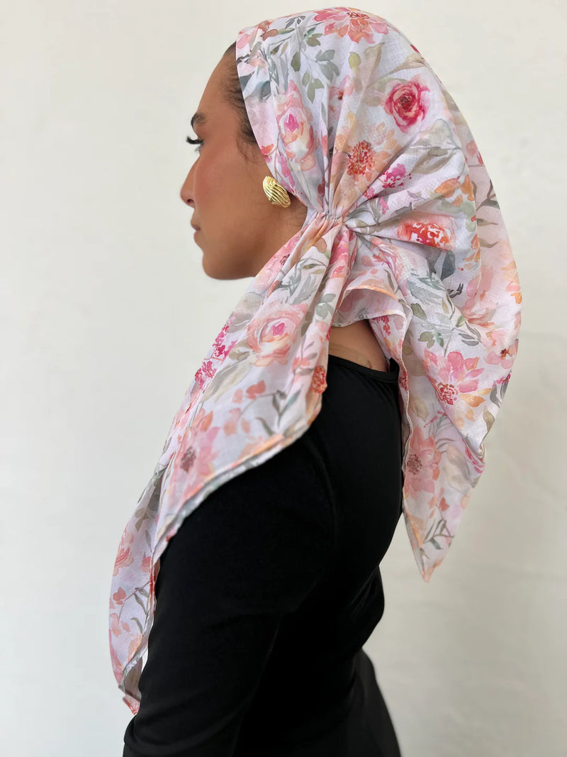 SCARF BAR  VERSATILE PRETIED WITH VELVET GRIP