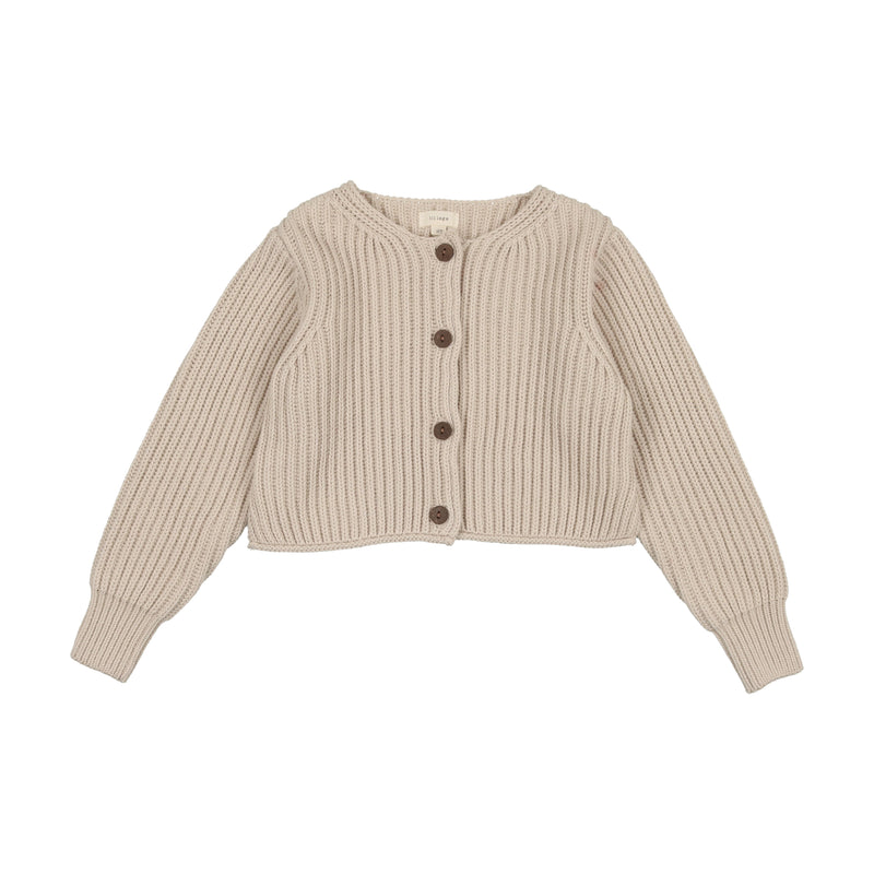 LIL LEGS BASIC CARDIGAN