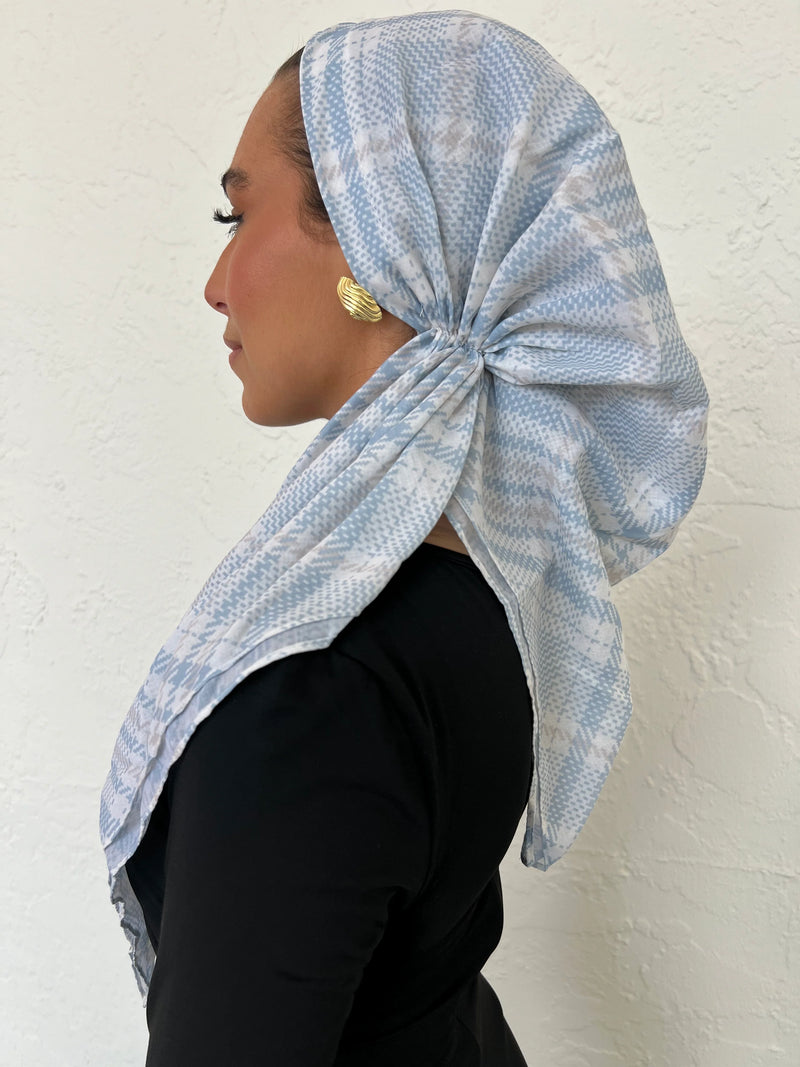 SCARF BAR  VERSATILE PRETIED WITH VELVET GRIP