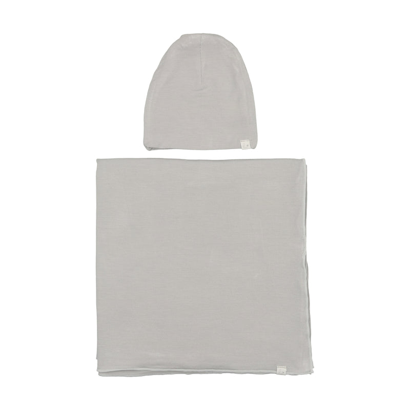 LILETTE BAMBOO SWADDLE + BEANIE SET