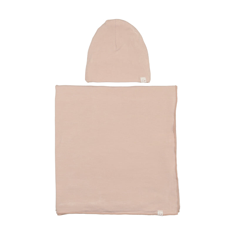 LILETTE BAMBOO SWADDLE + BEANIE SET