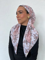 SCARF BAR CLASSIC PRETIED HEAD SCARF W VELVET GRIP