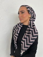 SCARF BAR CLASSIC PRETIED HEAD SCARF W VELVET GRIP