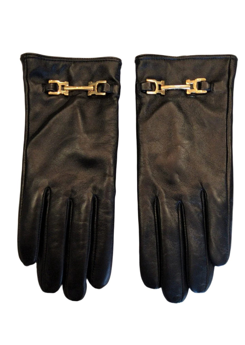 GL60 DACEE BUCKLE LEATHER GLOVES