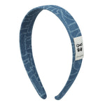 H1464 HEIRLOOMS PRINT DENIM HEADBAND