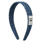 H1464 HEIRLOOMS PRINT DENIM HEADBAND