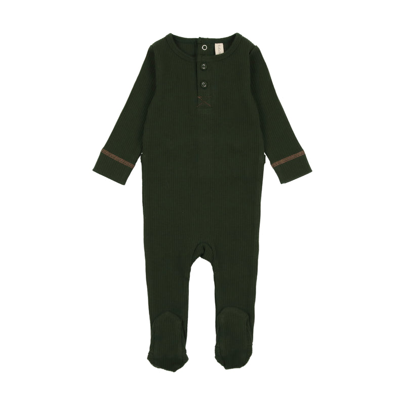 LIL LEGS HENLEY FOOTIE