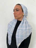 SCARF BAR CLASSIC PRETIED HEAD SCARF W VELVET GRIP