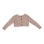 ANALOGIE RIB KNIT SHRUG + KNIT SUSPENDER LEGGINGS