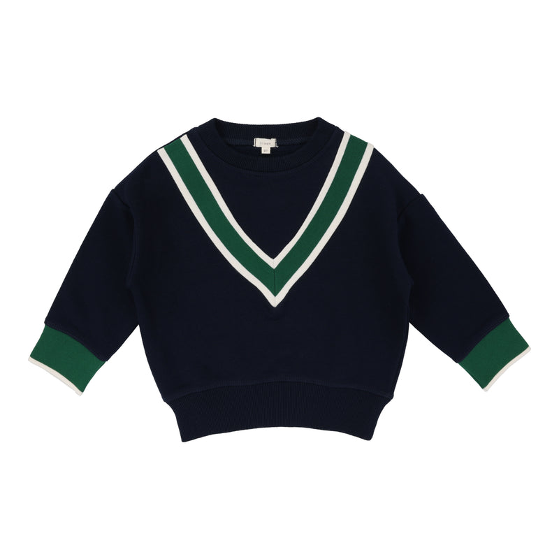 LIL LEGS BOYS VARSITY SWEATSHIRT