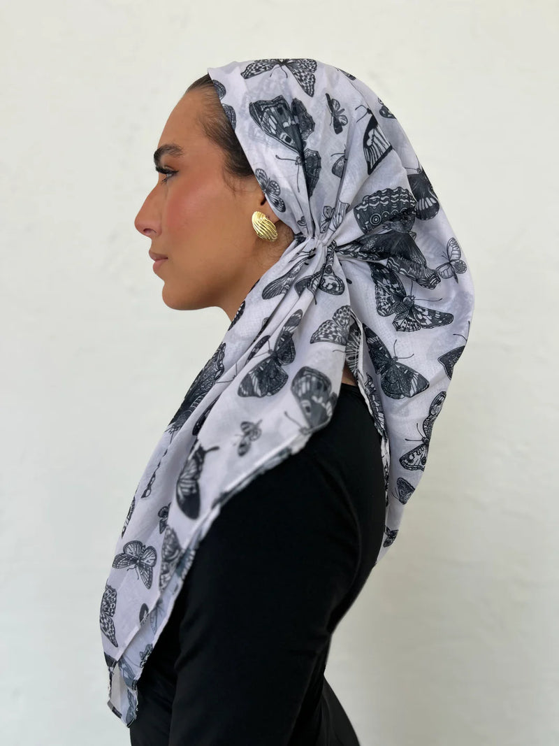 SCARF BAR  VERSATILE PRETIED WITH VELVET GRIP