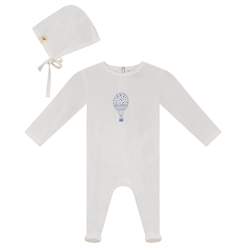 SB4CY2252 BEBE BELLA BABY FINE RIB STRETCHIE + BEANIE