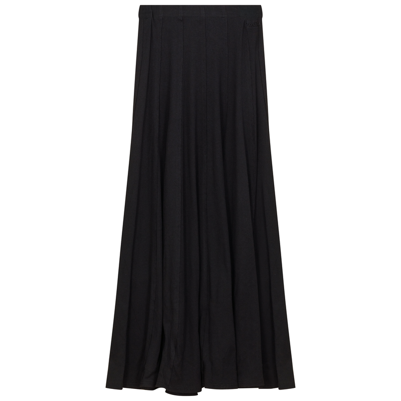 SB5CM1296SL POSITIVE LADIES RIB MAXI PANEL SKIRT