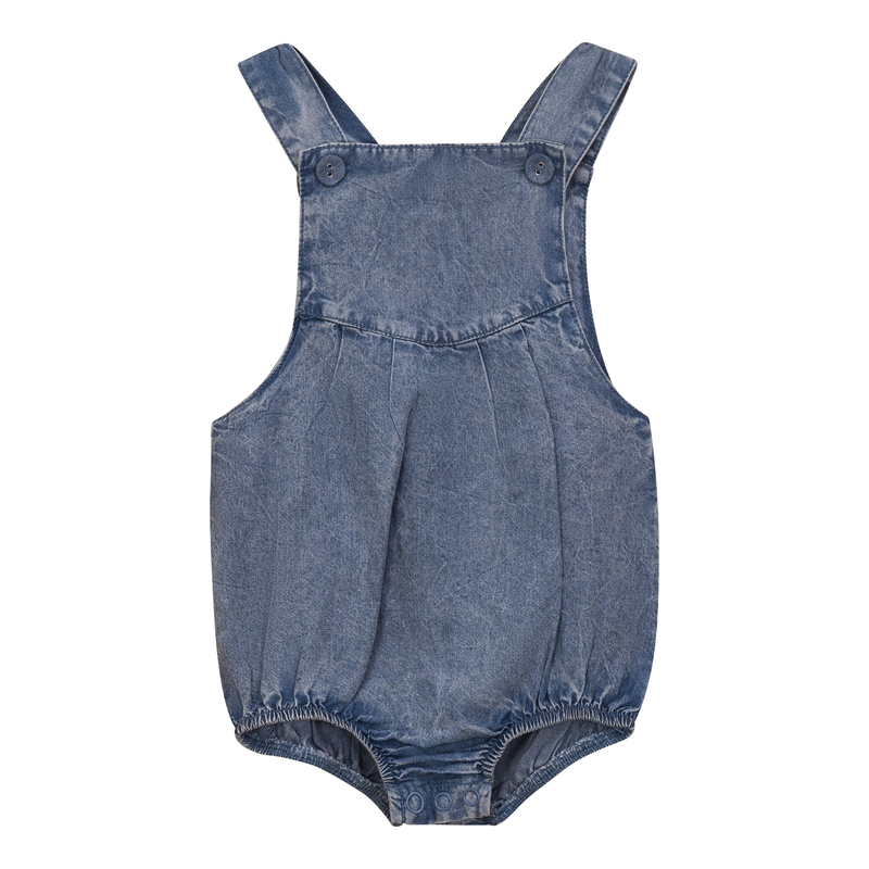 SB5CY2631 PUDDLES WASH DENIM OVERALL