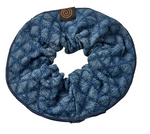 P6908 WINTER DENIM SCRUNCHY