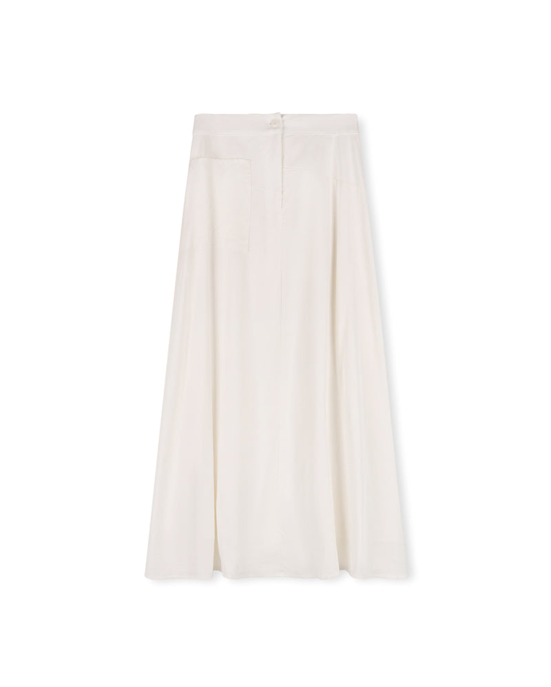 W-15400 SHIFT BUTTON FRONT SWING SKIRT