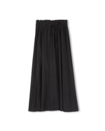 W-16839 SLATE TIE WAIST MAXI SKIRT