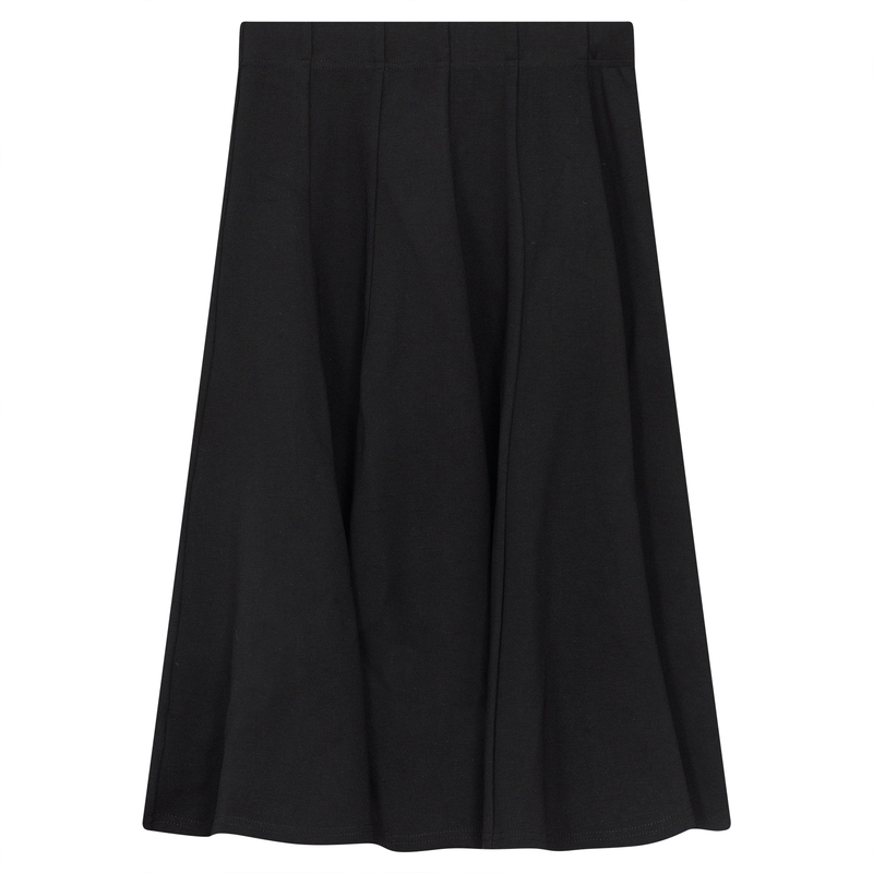 WB4CM1088SH MIDI SHORT PANEL PONTE SKIRT