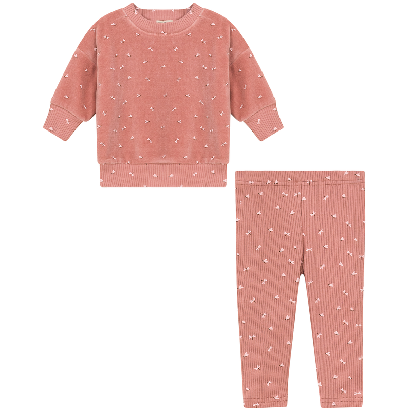 WB4CY2498E BEBE BELLA FIREFLY VELOUR 2PC SET