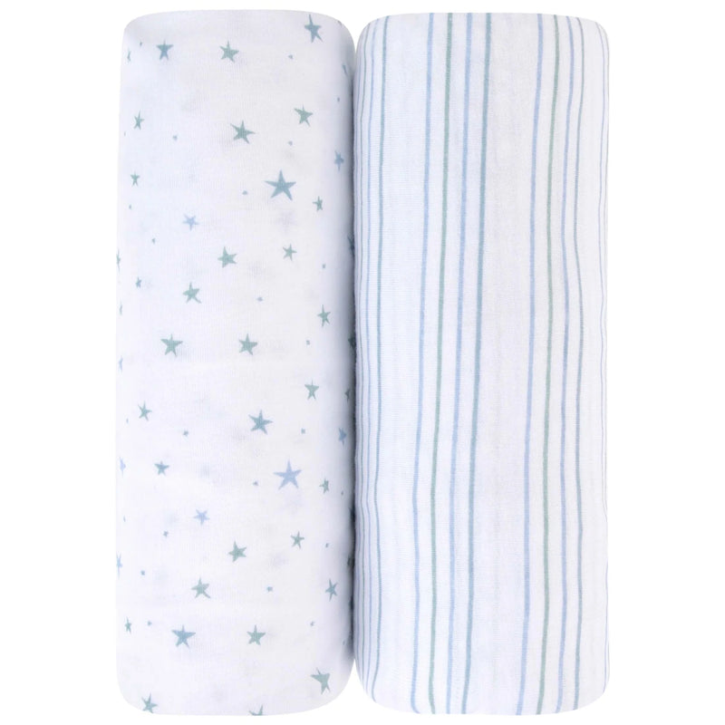 ELYS & CO BASSINET SHEET SET 2PK