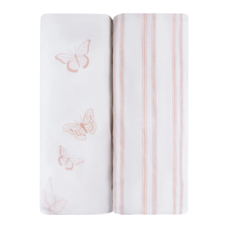 ELYS & CO BASSINET SHEET SET 2PK