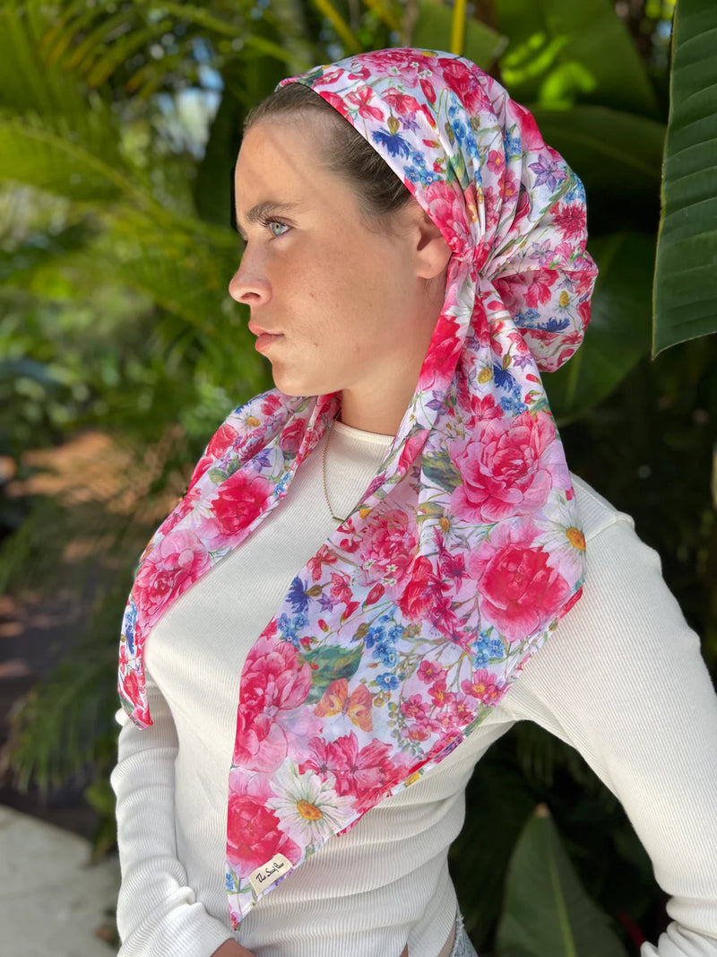 SCARF BAR  VERSATILE PRETIED WITH VELVET GRIP