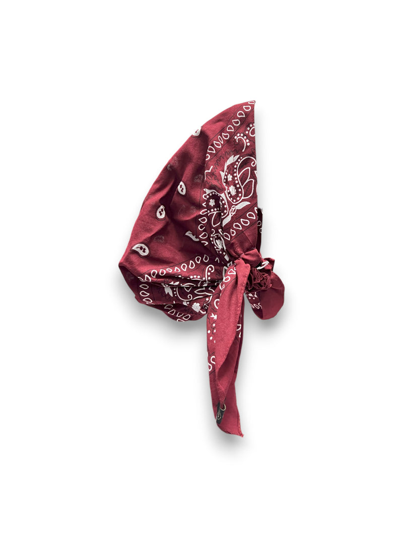 CHERIE PRETIED HEADSCARF BANDANA SHORT TIE