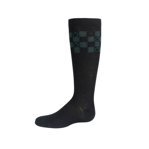 SCHE JRP CHECKERBOARD KNEE SOCK