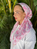 SCARF BAR SB CLASSIC PRETIED HEAD SCARF W VELVET GRIP