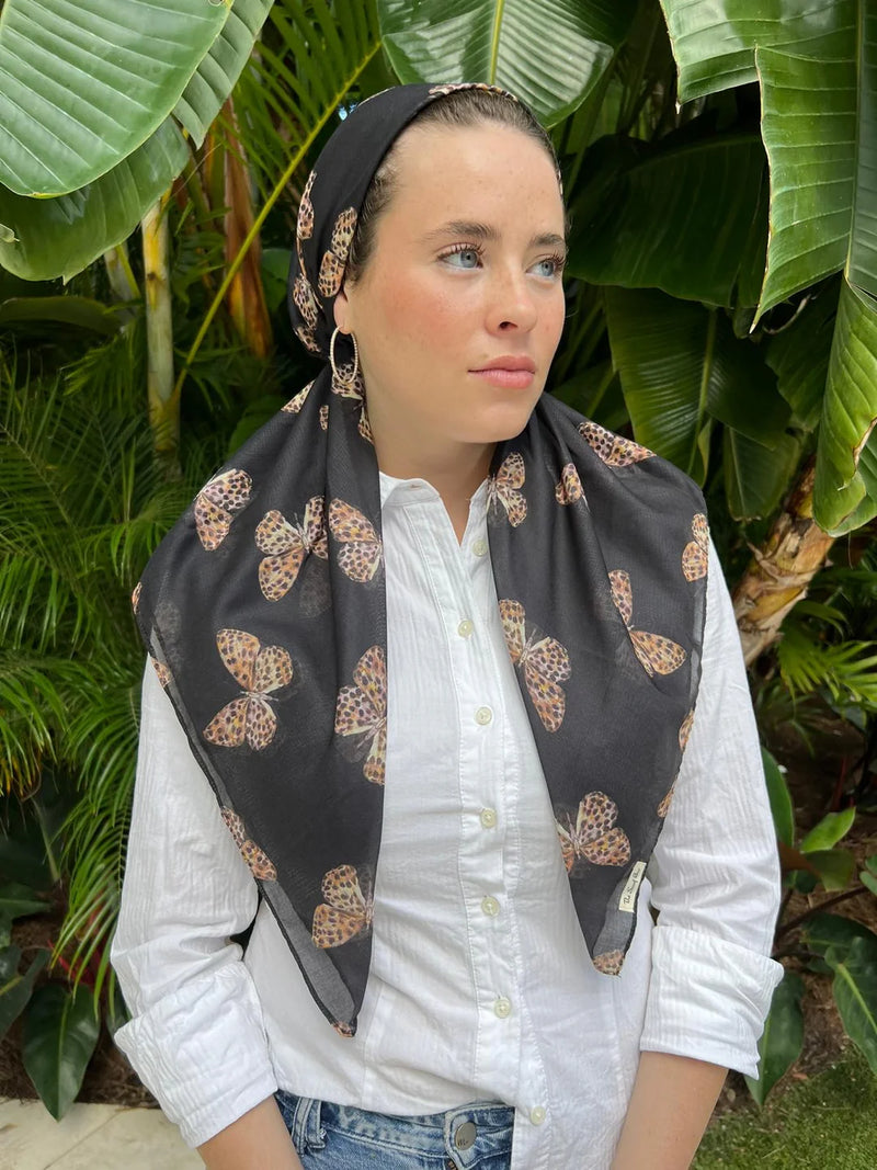 SCARF BAR  VERSATILE PRETIED WITH VELVET GRIP