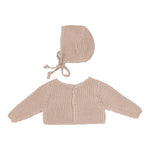 LILETTE CHUNKY KNIT SHRUG + BONNET