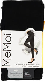 MO-359 MEMOI BLACKOUT THERMAL HEAT FOOTLESS TIGHTS