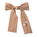 CP6625 CHERIE LARGE EMBROIDERED BOW